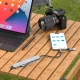 Wozinsky WAH-81 8-in-1 USB-C Hub with USB 3.0 SD MicroSD Reader and 3.5mm Audio Output - Gray