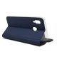 Samsung Galaxy A20e (SM-A202F) Magnetic Leather Case Cover Card Holder, Blue