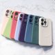 Силиконовый чехол Hurtel для iPhone 15 MagSafe, серый