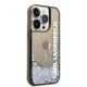 Karl Lagerfeld iPhone 14 Pro Liquid Glitter MagSafe Case Black
