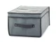 Clothes and Shoe Storage Organizer, 45x30x20cm, Grey