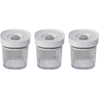 Zwilling Fresh & Save Cube Vacuum Spice Container Set 3-Piece, Transparent