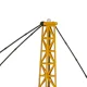 RC Construction Crane with Hook 4CH, 128 cm
