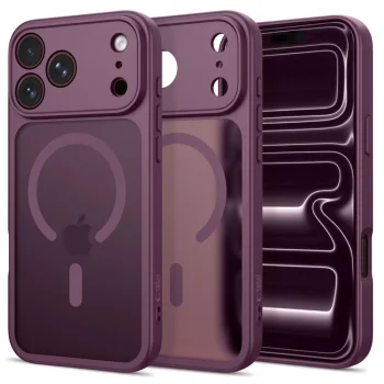 Tech-Protect BasicMag Case for iPhone 17 Pro / 18 Pro, Burgundy