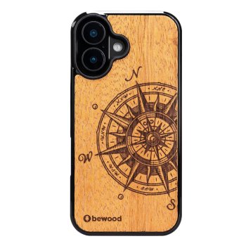 Bewood Wooden Case for iPhone 16 TRAVELER MERBAU