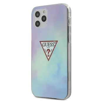 Guess iPhone 12 Pro Max Case Tie & Dye Collection, Blue