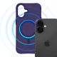 Phone Case 3mk Smoke MagCase iPhone 17 Purple Translucent