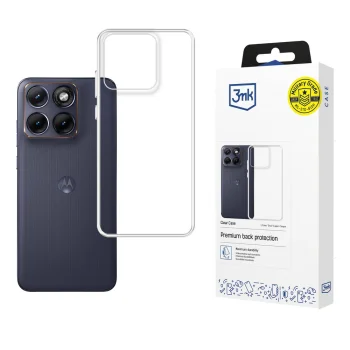 3mk Clear Case for Motorola Edge 70 Fusion, Transparent