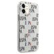 Apple iPhone 12 mini 5.4\'\' US Polo Logo Mania Collection Case Cover (USHCP12SPCUSPA6), White