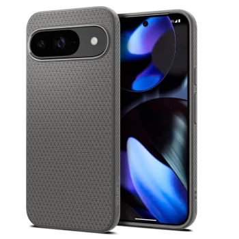 Google Pixel 9 / 9 Pro Spigen Liquid Air Case Cover, Gray