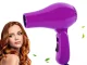 Foldable Travel Hair Dryer 850W, Purple