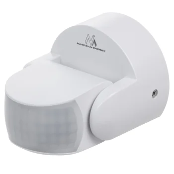 Maclean PIR Motion Sensor, IP65, 12m, White