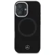 Mercedes iPhone 16 Case Silicone Tonal Logo MagSafe, Black
