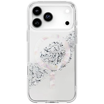 Uniq Coehl Crystelle Phone Case Cover iPhone 17 Pro Max Magnetic Charging - silver