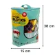 Iso Trade Soft Sensory Blocks, 80 pcs, Multicolored
