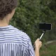 Bluetooth Selfie Stick Tripod Maxlife MXST-100, black