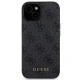 Apple iPhone 15 6.1\'\' Guess 4G Metal Logo + 5000mAh MagSafe Power Bank Case Cover, Black