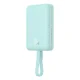 Baseus Magnetic Mini MagSafe 10000mAh 20W powerbank with built-in Lightning cable - blue + Baseus Simple Series USB-C -...