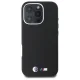 BMW iPhone 16 Pro Case M Smooth Full Wrapped Metal MagSafe, Black