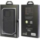 Audi iPhone 15 Pro Case GT Synthetic Leather, Black