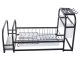 Dish Drainer with Tray, Black
