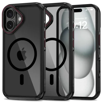 Tech-Protect MagHybrid MagSafe Case for iPhone 16 Black