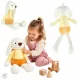 Plush Stuffed Animal Toy Bunny in Yellow Pants 70 cm