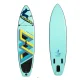 Inflatable SUP board with seat, paddle and backpack, XXL, blue