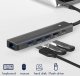 Adapter USB Type-C - HDMI, LAN, 3x USB 3.0 Type-A, USB Type-C PD100W