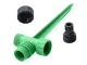 Rotating Pulsating Garden Sprinkler 360°, Green/Black