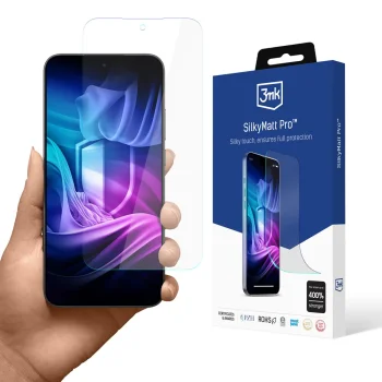 3mk SilkyMatt Pro Matte Screen Protector Film for Xiaomi Poco F7