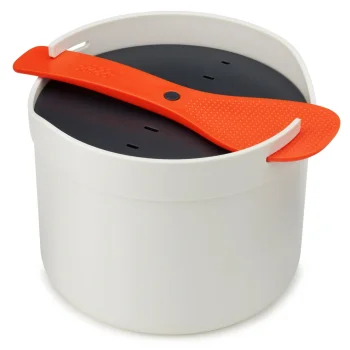 Joseph Joseph M-Cuisine Microwave Rice Cooker 2L, White/Black