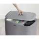 Joseph Joseph Tota Trio 90L Laundry Separation Basket, Grey