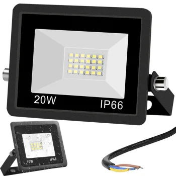 LED Floodlight 20W 6000K, Outdoor, Waterproof IP66