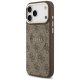 Guess 4G PU Classic Logo MagSafe Phone Case Cover iPhone 17 Pro Max - Brown