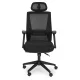 ModernHome Ergonomic Office Chair, Black