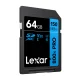 Lexar Professional 800x Pro SDXC 64GB Memory Card, up to 150 MB/s, V30, U3