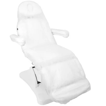 Disposable Fitted Chair Covers with Elastic Band 10 pcs, White