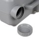 Trizand 00024498 Portable Toilet 20L, Grey