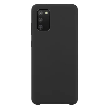 Silicone Case for Samsung Galaxy A03s, Black