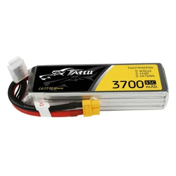 Tattu 3700mAh 14.8V 45C 4S1P LiPo Battery