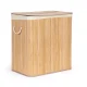 Modernhome Bamboo Laundry Basket, 150L, 3 Compartments
