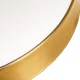 Activeshop H7 Beauty Stool Gold/White