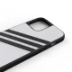 Adidas OR Moulded Case PU for iPhone 12 Pro Max - White/Black