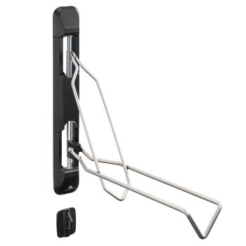 Maclean MC-471 Wall Bike Mount, up to 35 kg, Black