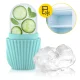 4FIZJO Silicone Ice Face Roller Massager, Mint