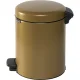 Brabantia NewIcon Pedal Bin 5 L, Warm Gold