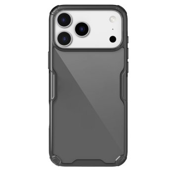 Nillkin Nature TPU Pro Phone Case Cover iPhone 17 Pro Max - Translucent Black