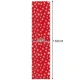 Ruhhy Christmas Table Runner, 150x35cm, Red/White