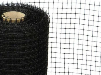 Tinklelis nuo kurmių 1x10 m (25 g/m²), 10x13 mm, juodas